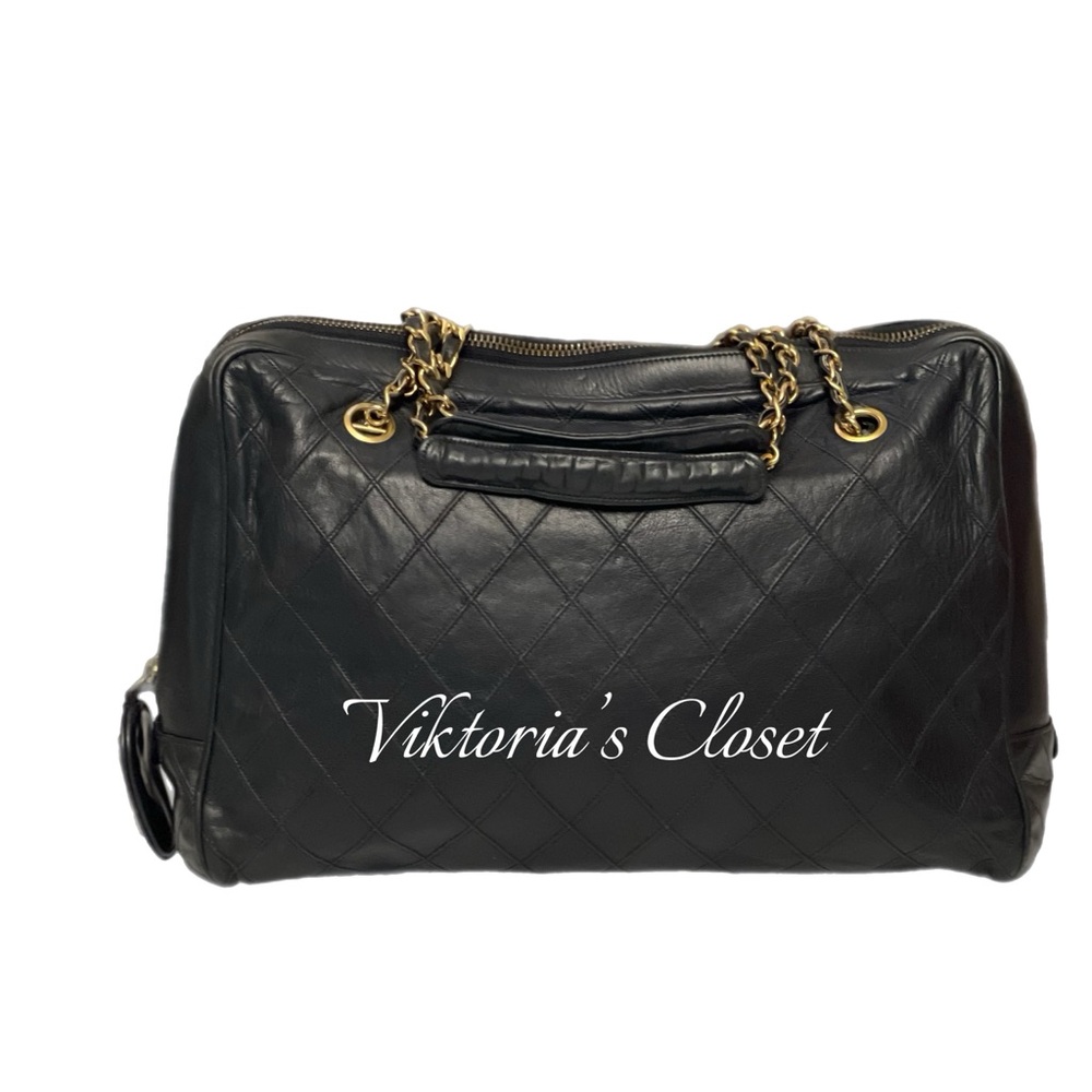Black Quilted Bag